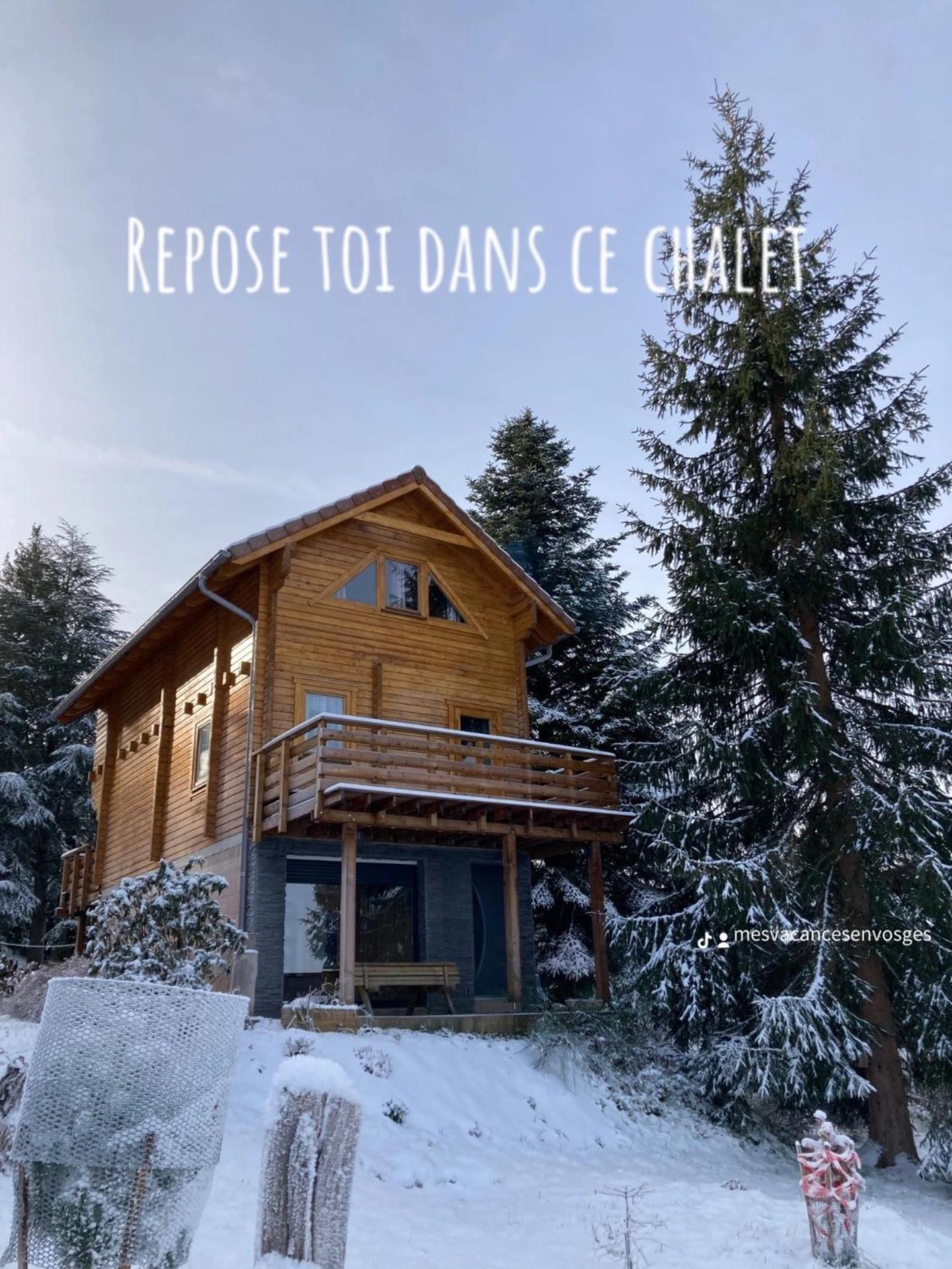 Chalet Authentique Au Calme, En Lisiere De Foret, Montagne, Sentiers 15Mn Gerardmer & Alsace "Chalet Mon Beau Sapin" Anould ภายนอก รูปภาพ